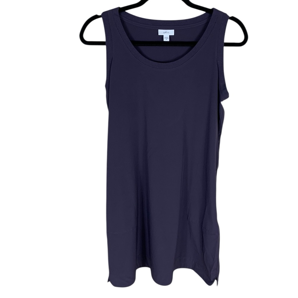 LAST CHANCE! J. Jill Fit Purple Sleeveless Knee Length A-Line Athletic Dress XS